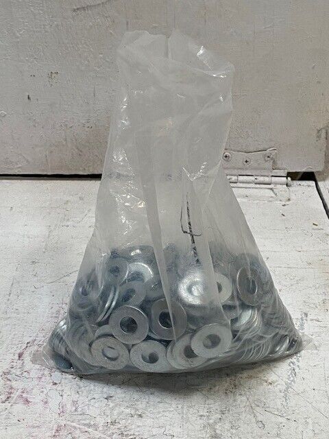 400 Pieces of 3/4" Bolt 7/16" ID 1" OD Bright Zinc Finish Washers (400 Quantity)