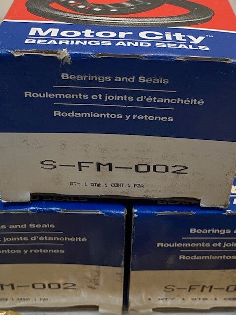 3 Quantity of Motor City Wheel Bearings S-FM-002 (3 Quantity)