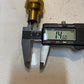 10 Quantity of Hydraulic A-12 Hex Fittings 17mm Nose 15mm ID 27mm Thread 18mm ID