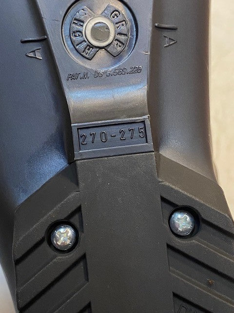 Nordica Exopower Trend 07 Black Ski Boots Size 27.0 | 310mm | 270-275