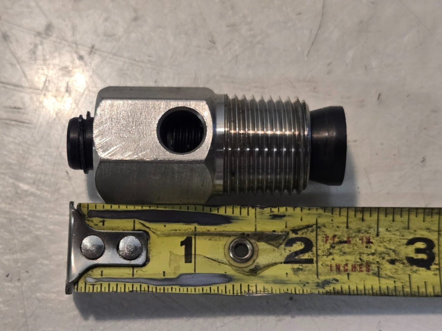 3 Quantity of Flow Control Screw Valves 9923 3/4" Stainless Steel Body (3 Qty)