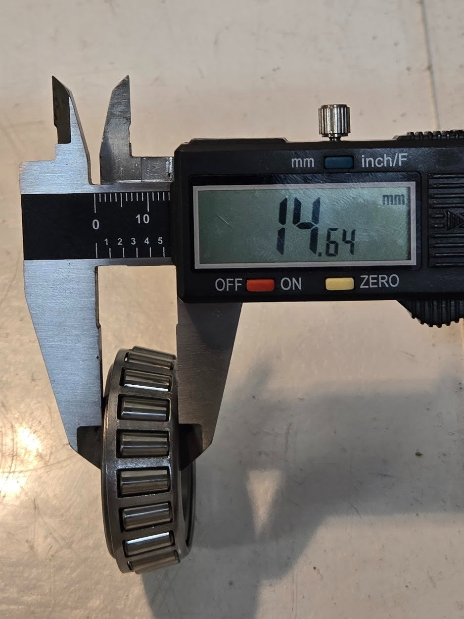 4 Quantity of Tapered Roller Bearings L44643 - L44610 | 1" Bore Diameter (4 Qty)