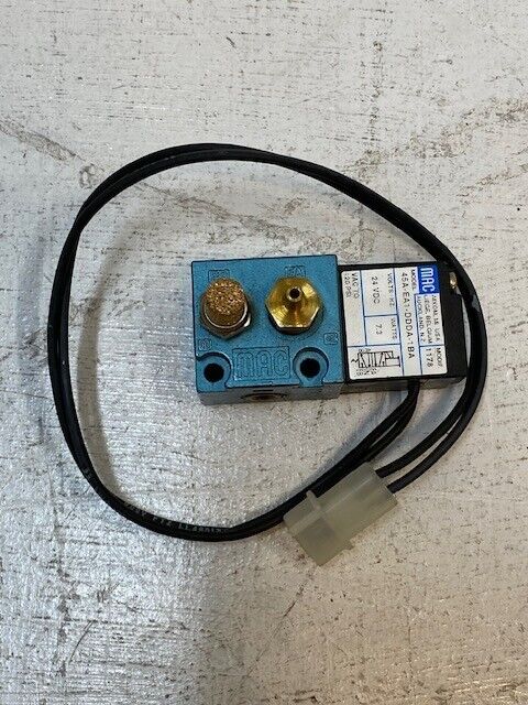 MAC Solenoid Valve 45A-EA1-DDDA-1BA, 24VDC, 7.3W, 120Psi