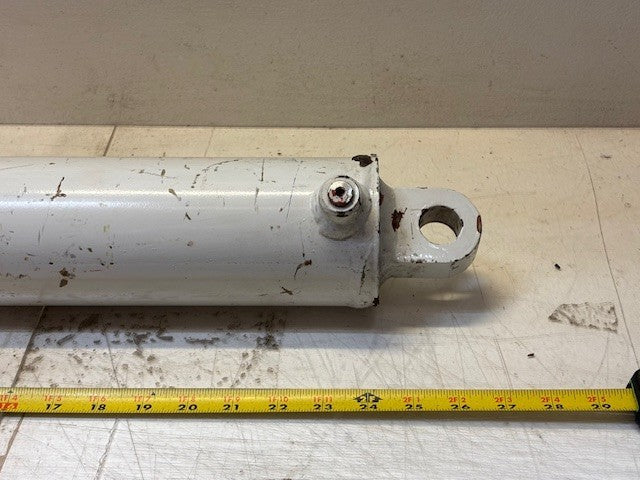 Hydraulic Single-Rod Cylinder 27" Long 3.5" Bore 1.5" Shaft