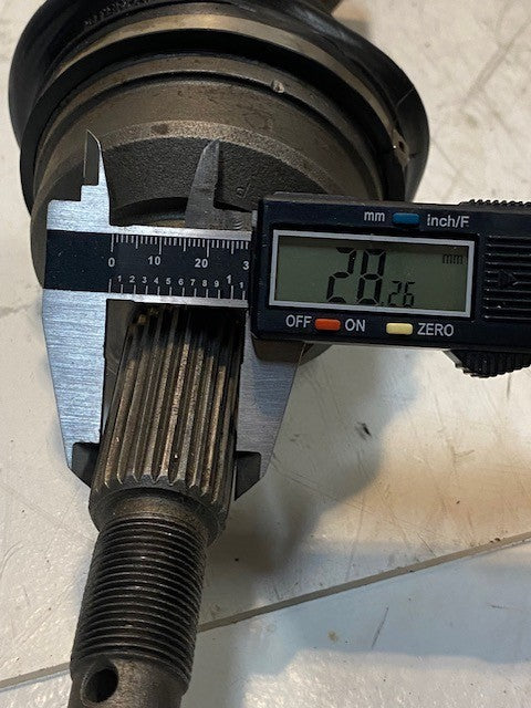 CV Axle Half-Shaft Assembly 4344114-45526-0485 | BT-262 | 25-Spline