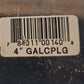 EC Galvanized Conduit Coupling 4" GAL CPLG | 4"GALCPLG