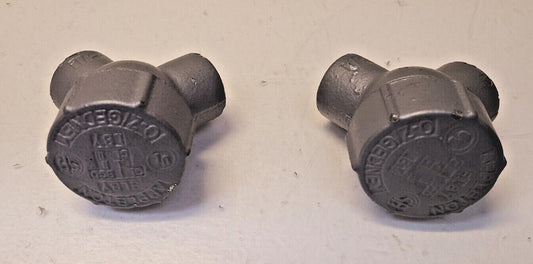 2 Qty. of Appleton ELBY Capped Elbows CL I CL II CL III | O-Z GEDNEY 1/2 (2 Qty)