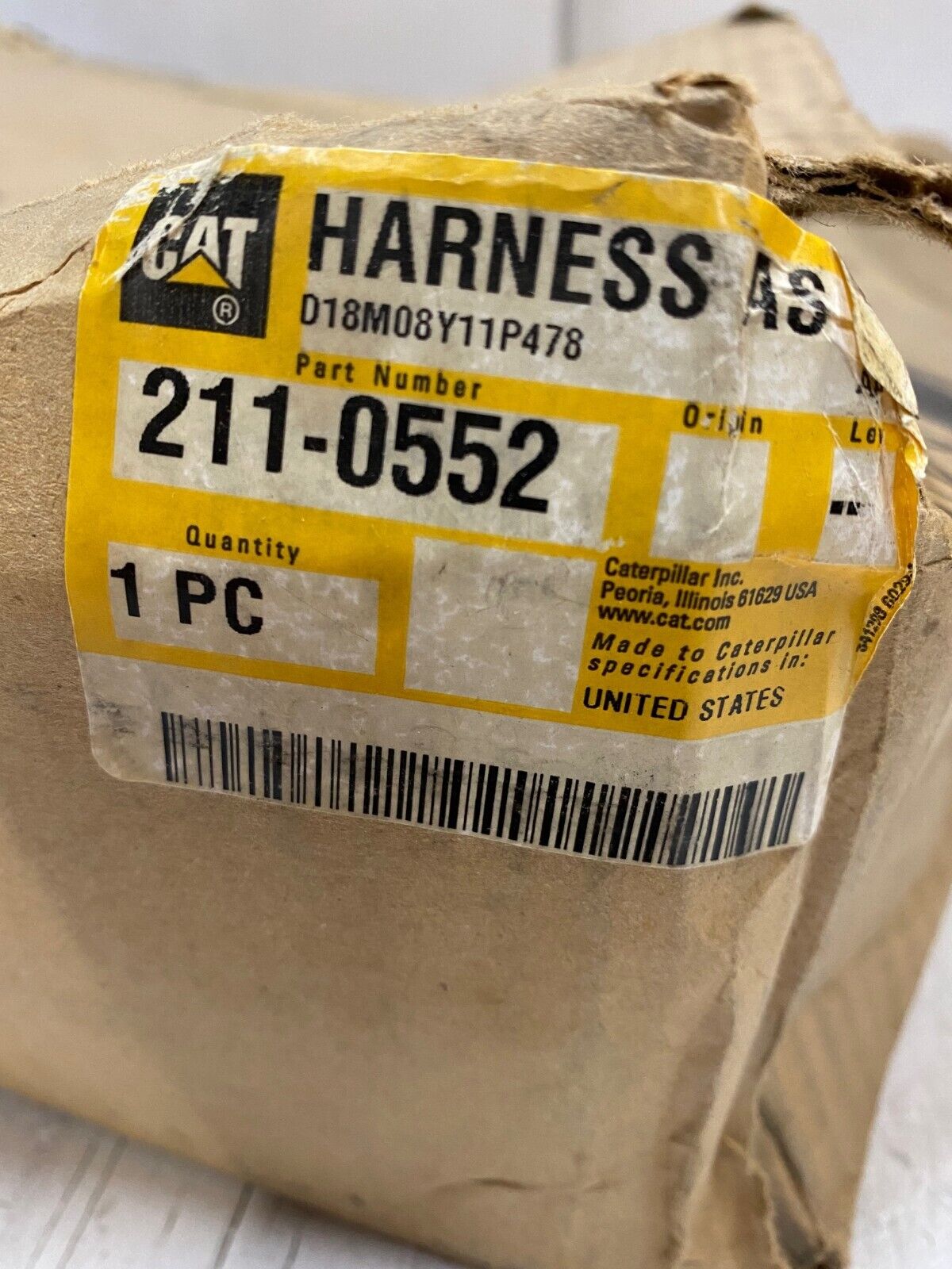 Caterpillar CAT Harness 211-0552