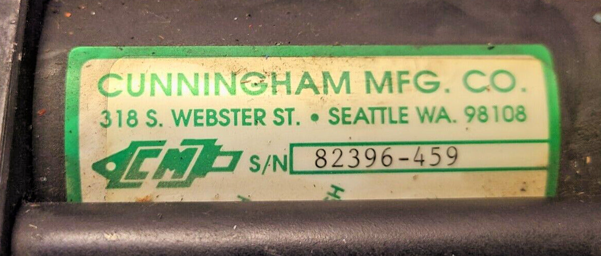 Cunningham MFG Hydraulic Cylinder Model HS 82396-459 | 82396 459