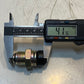 2 Quantity of Straight Hex Hydraulic Adapters 9mm ID 26mm OD 20mm Thread (2 Qty)