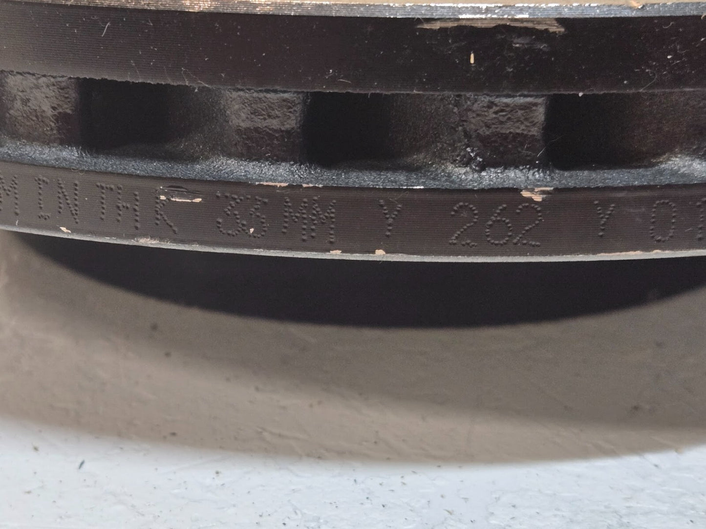 Drilled Brake Rotor 4 9-88 07 90 | 5x4.5in Bolt Pattern 11 9/16" Diameter