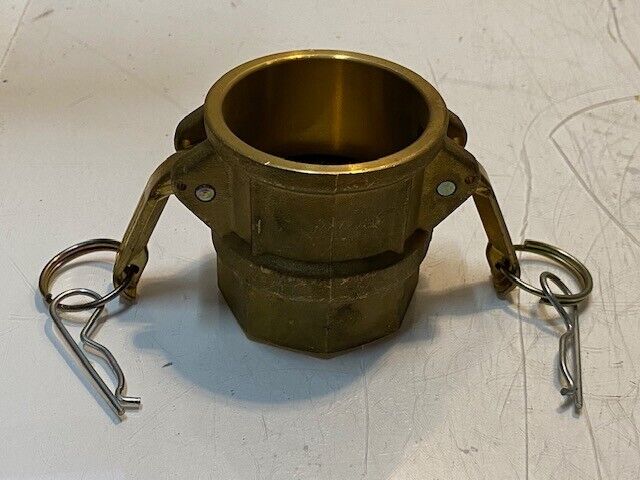 Neco D-200 Cam Lock Coupling 63mm Bore 76mm OD 56mm Thread Bore 67mm Thread OD