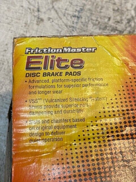 Elite Friction Master Disc Brake Pads ELT537 Pack of 4