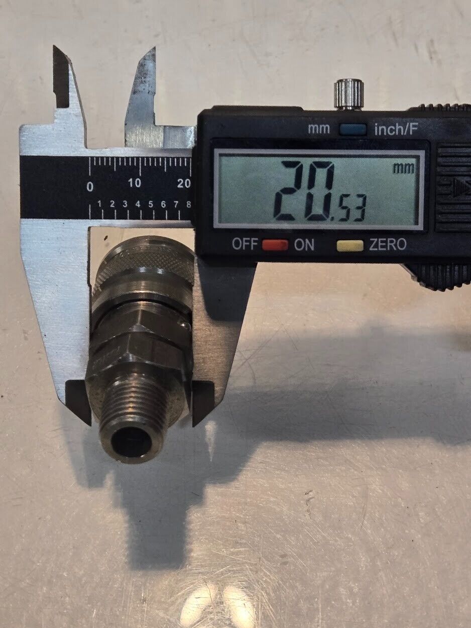 Foster 310S/S Stainless Steel 1/4" Quick Connect Coupling 1/4" Male Pipe Thread