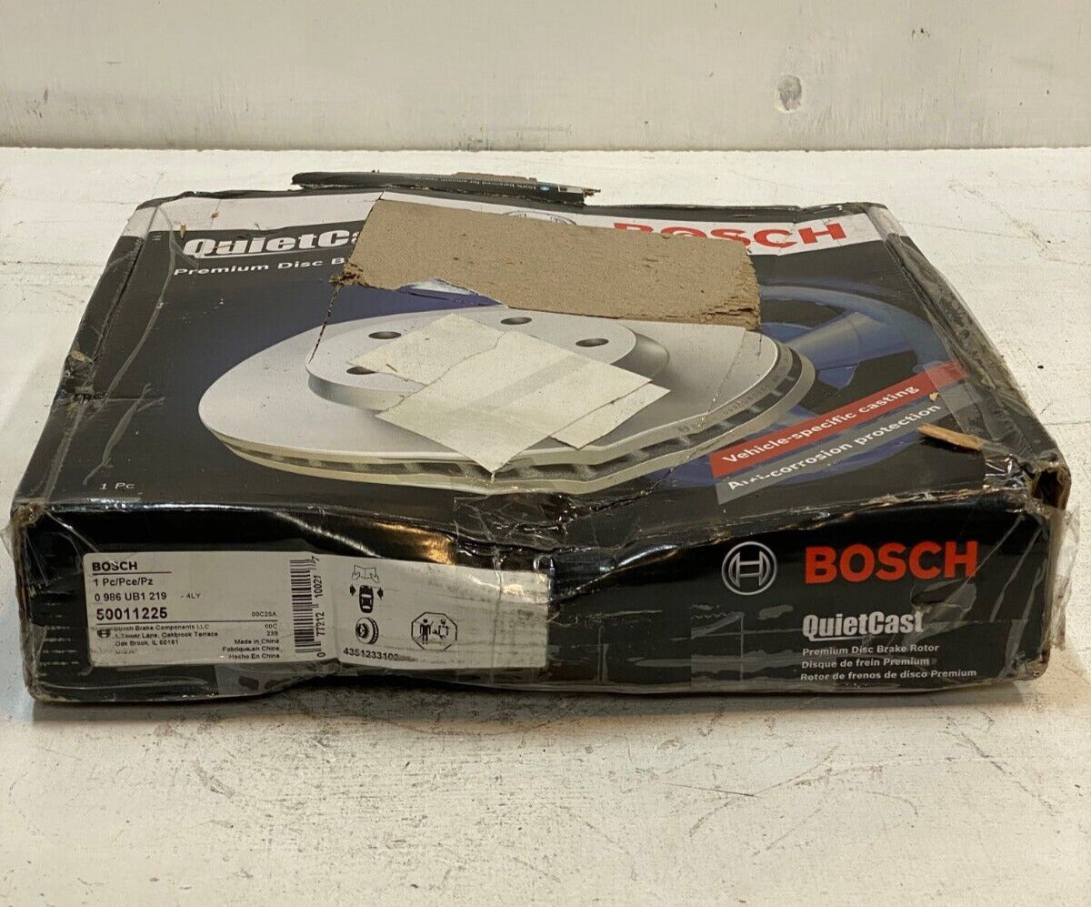 Bosch 50011225 QuietCast Premium Vented Front Disc Brake Rotor