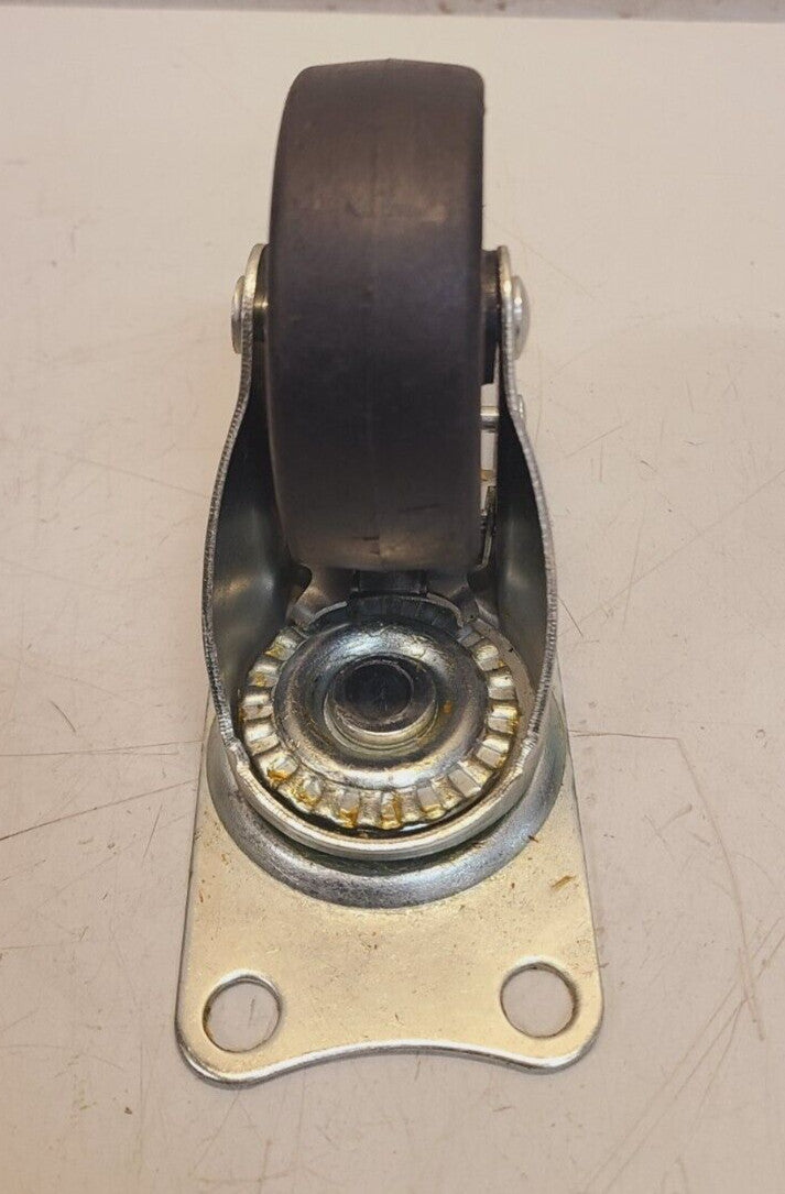 4 Quantity of Heavy Duty Plastic Casters with Brake 3" Diameter (4 Qty)