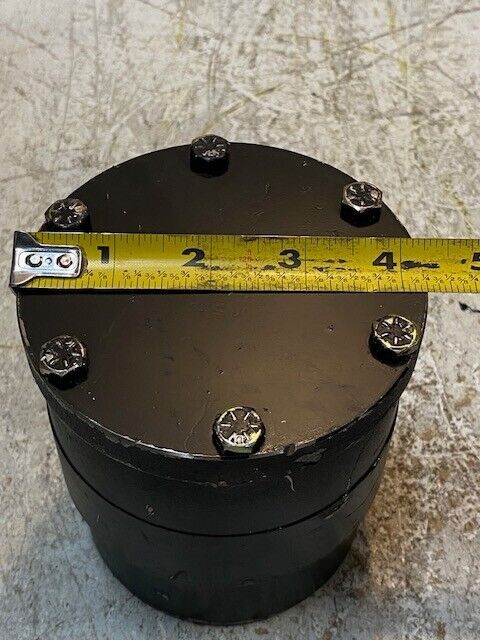 Hydrualic Oil Rotary Swivel Joint Cylinder 48mm Bore 4-1/4" OD 4-3/4" Tall