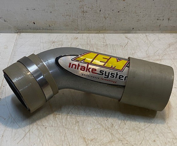 AEM Performance Cold Air Intake System Aluminum Intake Pipe w/ Rubber Couplers