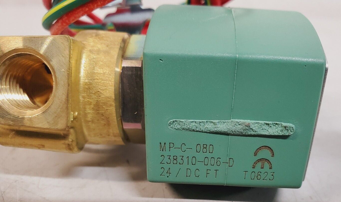 Asco RedHat Brass Solenoid Valve 24 DC 8262G090 | T 887479 | 20452 | MP-C-080