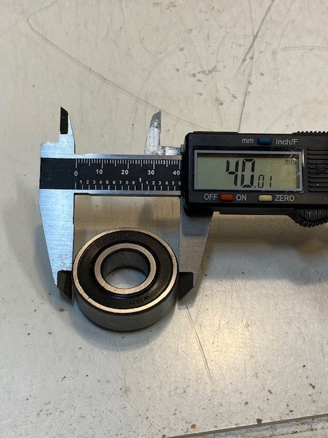12 Quantity of WBD 6203D Radial Bearings 40x17x12mm (12 Quantity)
