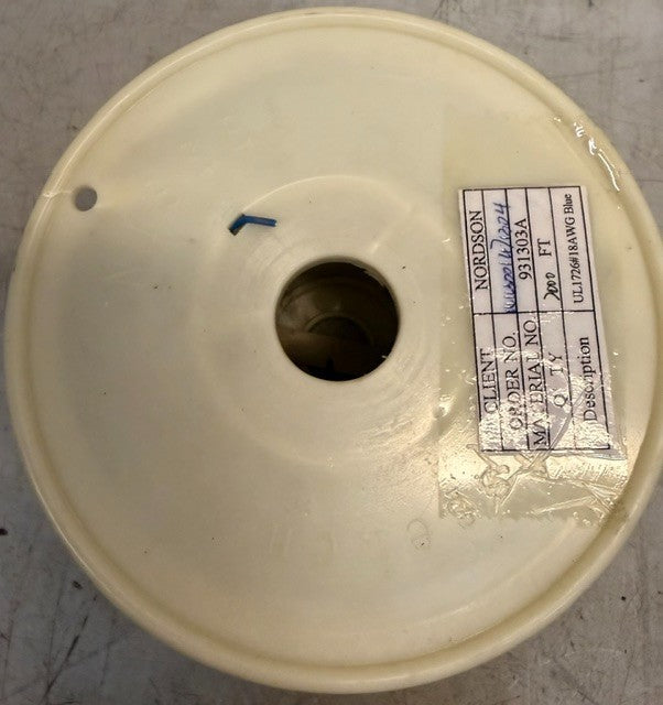 Nordson Teflon Appliance Wire 2000Ft 18 AWG, AWM 1726 Electrical Hookup Wire