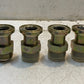 4 Quantity of Code 61 Hydraulic Fitting Straight Adapters 33 (4 Quantity)