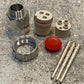 Pipe to Fitting Pressure Gauge Adapter Clamp Connector Kit
