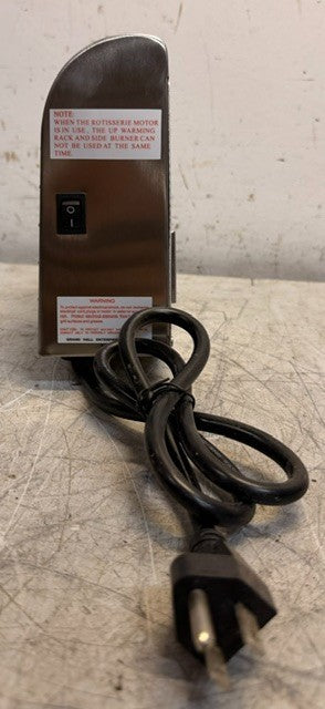 Grand Hall Rotisserie Drive Motor Stainless Steel 120V | P80N7A Replacement