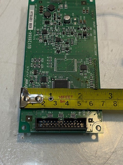 Noritake Itron GU128X64-800B Vacuum Fluorescent Graphic Display Module USED