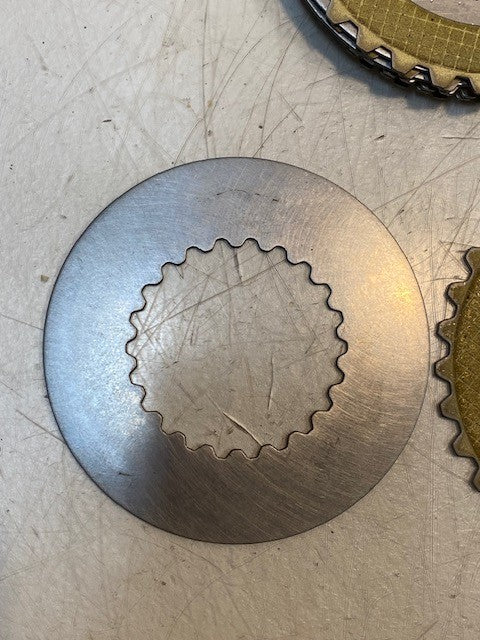7 Qty of Clutch Friction Plates 32-Teeth w/ Pressure Plates 22-Teeth (7 Qty)