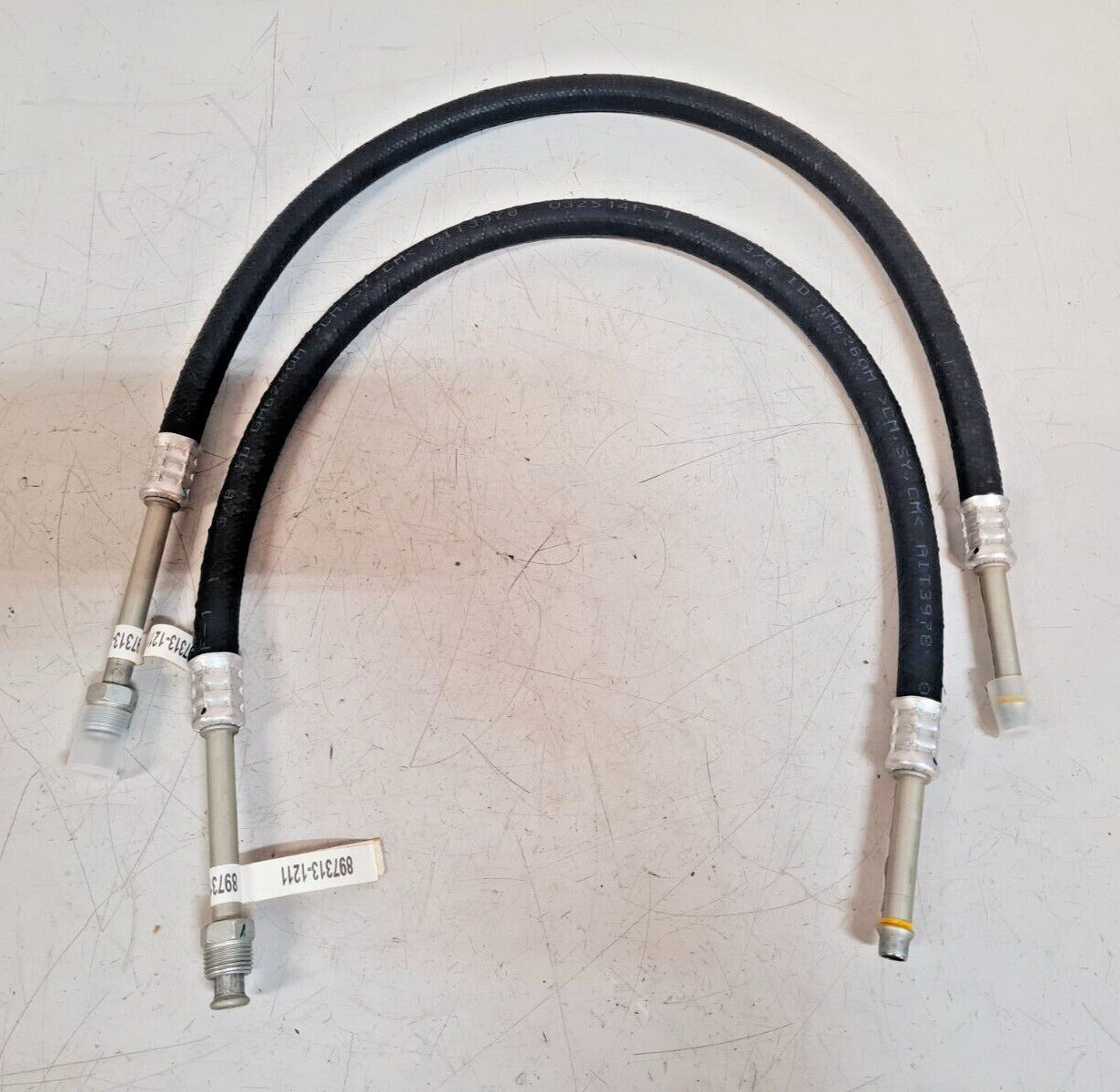 2 Qty. of Power Steering Hoses 897313-1211 | 3/8 ID | GM6260M | AIT3978  (2 Qty)