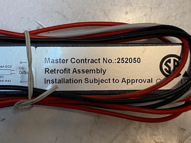 Master Contract No. 252050 Retrofit Assembly Model: FY-347-1200
