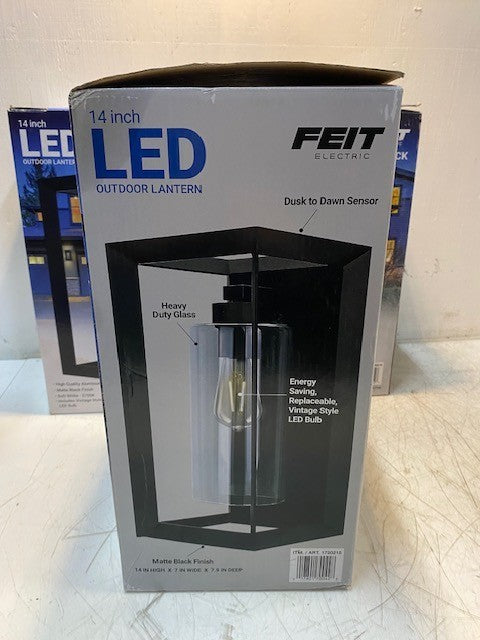 3 Quantity of Feit Electric 1720215 14" LED Outdoor Lanterns (3 Quantity)