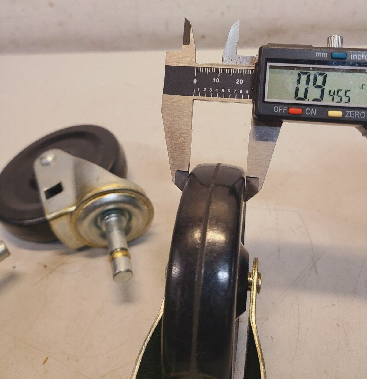 4 Quantity of 4" Black Swivel Casters (4 Qty)