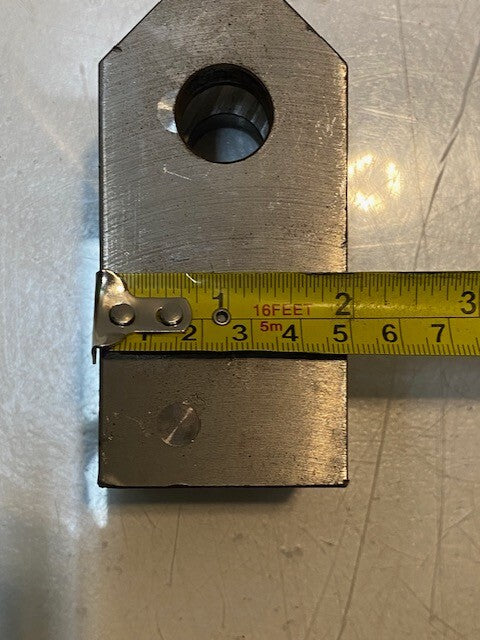 YOKE A070002TD 19mm Pin Hole 24mm Bore 4" H 2-1/4" L 2" W