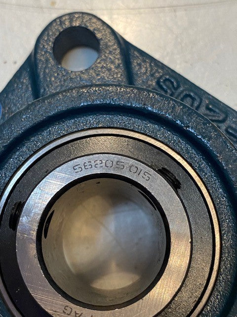 2 Quantity of FAG F205 4-Bolt Flanges w/ 56205-015 Insert Bearings (2 Quantity)
