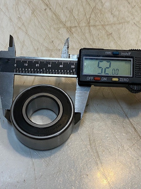 XCKS Heavy Duty 304C3-H1 Deep Groove Single Row Ball Bearing 25x52x21mm