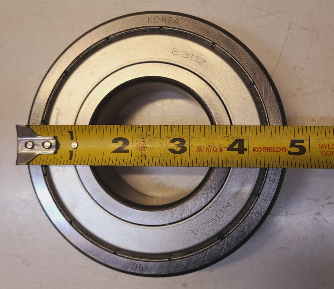 KBC Deep Groove Single Row Ball Bearing 6311Z | 6311.C3 | H0329-1013