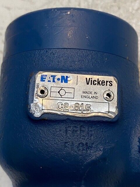 Vickers Eaton Hydraulic Check Valve C2-815