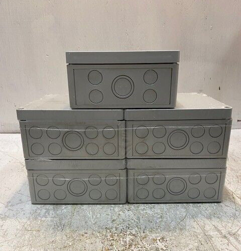 5 Qty of Altech Spelsberg Enclosures 125-407 TK PC 1818-9 Nema 4X and 12K -5 Qty