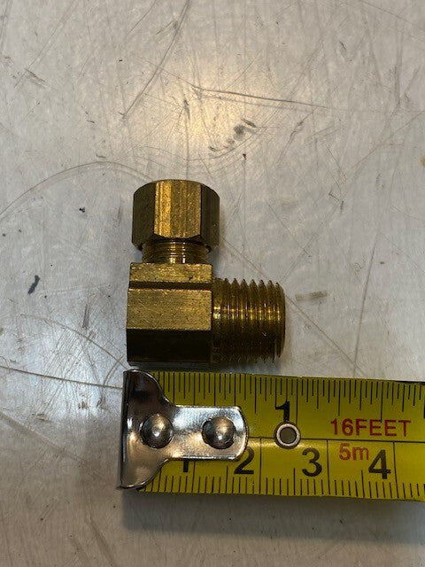 9 Quantity of Brass Craft 69-4-4 Compression X MIP Elbow 1/4" x 1/4" (9 Qty)