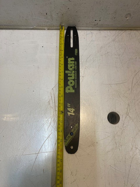 Poulan 14" Reduced Kickback Guide Bar 530044691 | 14 91-52 8F