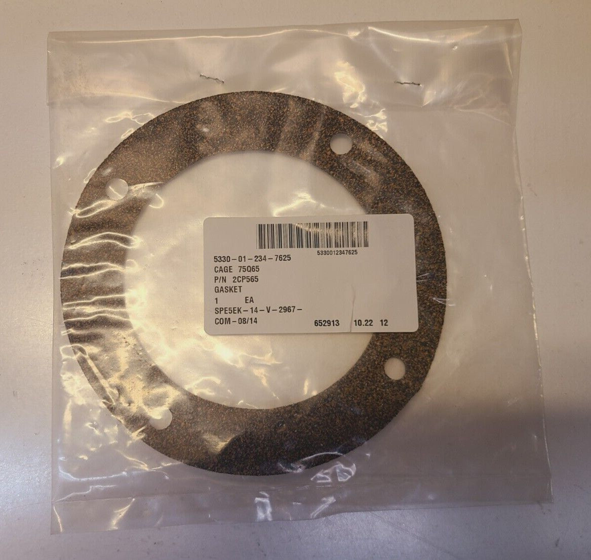 3 Qty. of Gaskets TRANS FILTER 9HR358 | 2CP565 | STRAINER ASSY 3550260 (3 Qty)