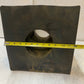 12" x 12" Square Rubber Block Fender for Marine Boats/Yachts 5" Bore 26709