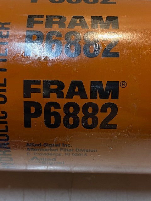 Fram P6882 Hydraulic Oil Filter 6" x 3-3/4"