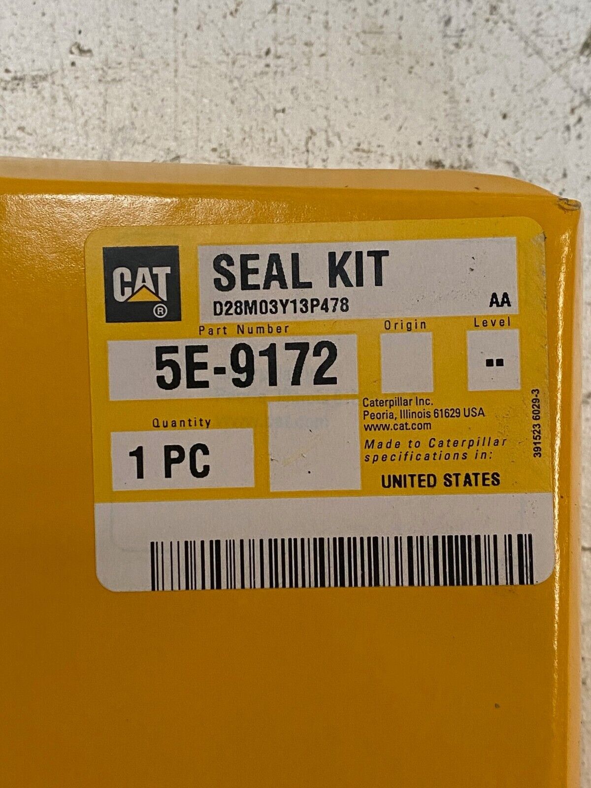 Caterpillar Seal Kit 5E-9172 CAT