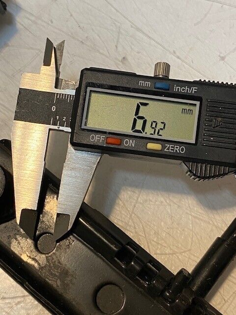 3 Pair of Seat Sliders 14-1/8" Length 1-3/8" Width 1-1/8" Thickness 8mm Screw