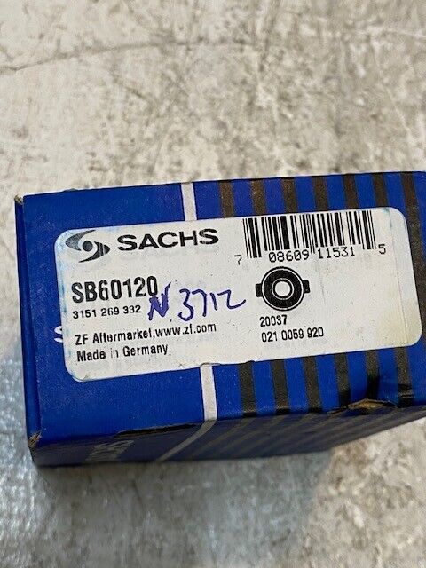 Sachs Clutch Release Bearing SB60120 | N3712 | 30mm ID 63mm OD 77mm Wide