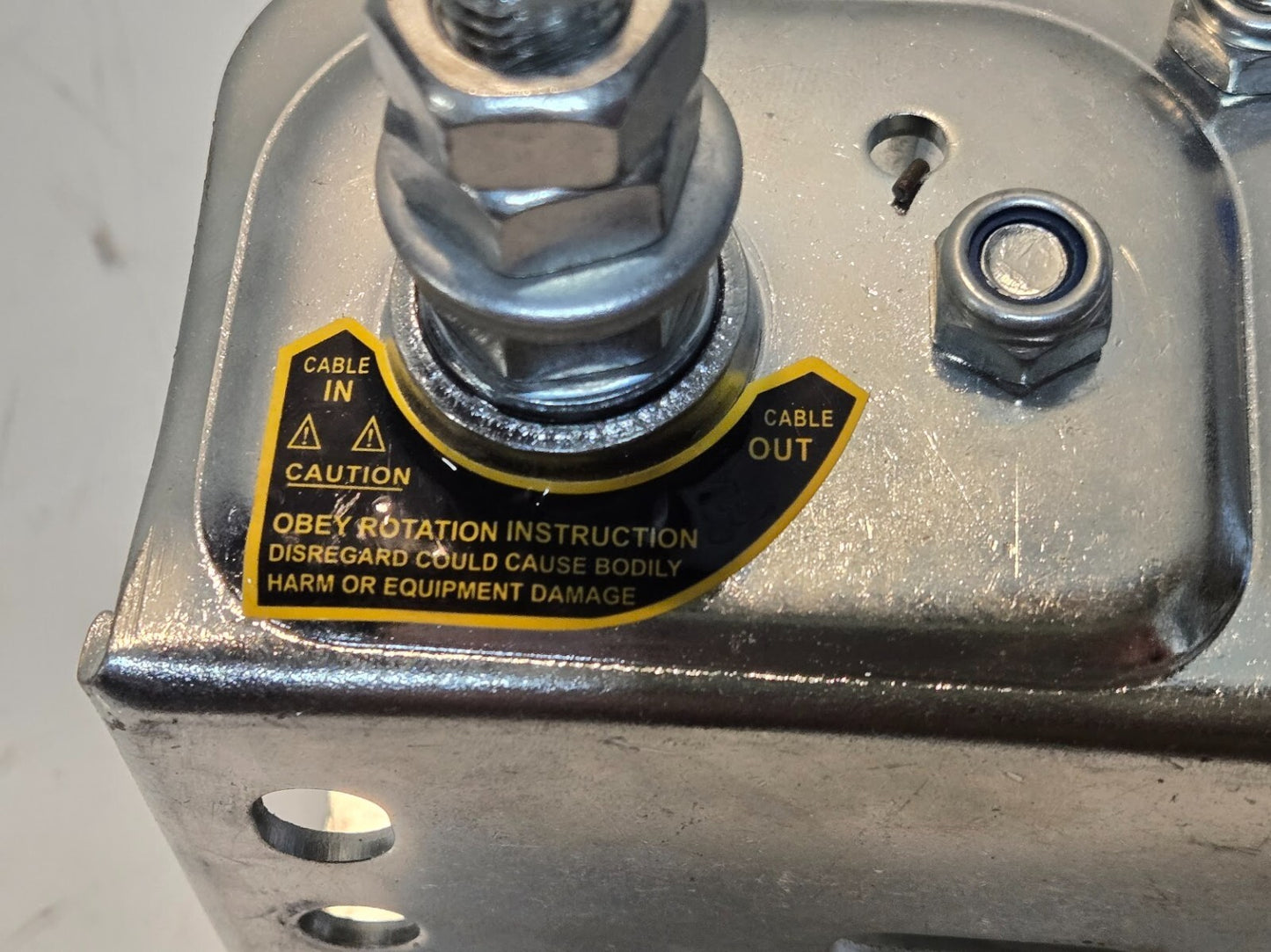 3 Quantity of HWD-600 Work Winch 600lbs Capacity 3-1/2"x3-3/4" Base (3 Quantity)