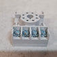 4 Quantity of Dayton Relay Sockets 5X852N 8-Pin | 15A 300V (4 Qty)